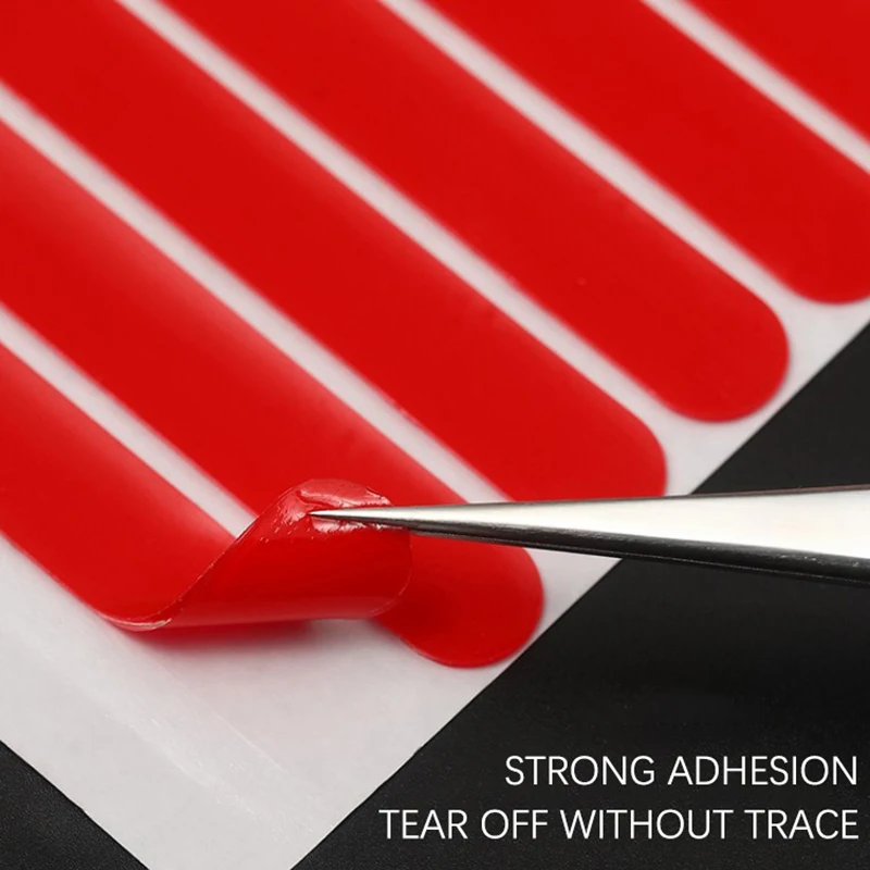 30pcs Clear Nail Adhesive Tape False Nails Display Stand Glue Stickers Double-sided Pasted Manicure Practice Showing Tools nail glue