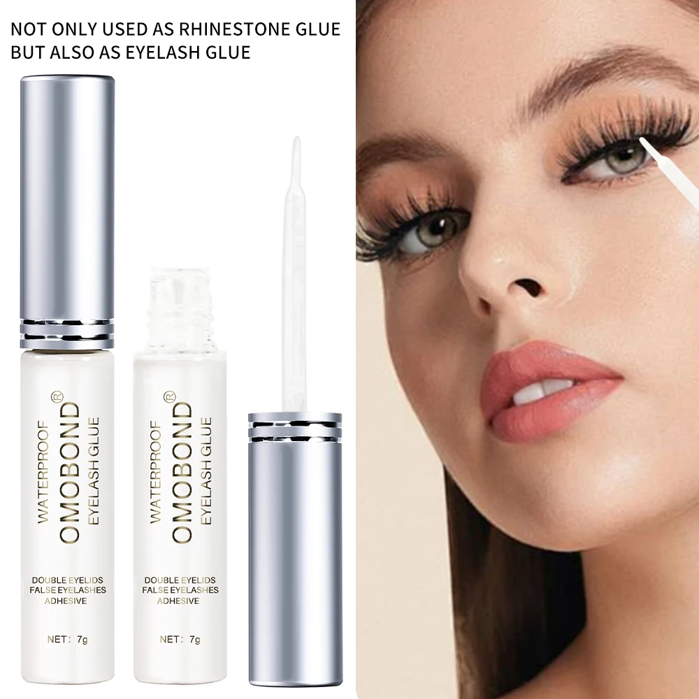 7g Glue For Sticking False Eyelashes Quick Drying Long-lasting Waterproof Transparent Glue For Rhinestone/Glitter Eyelashes Glue 5