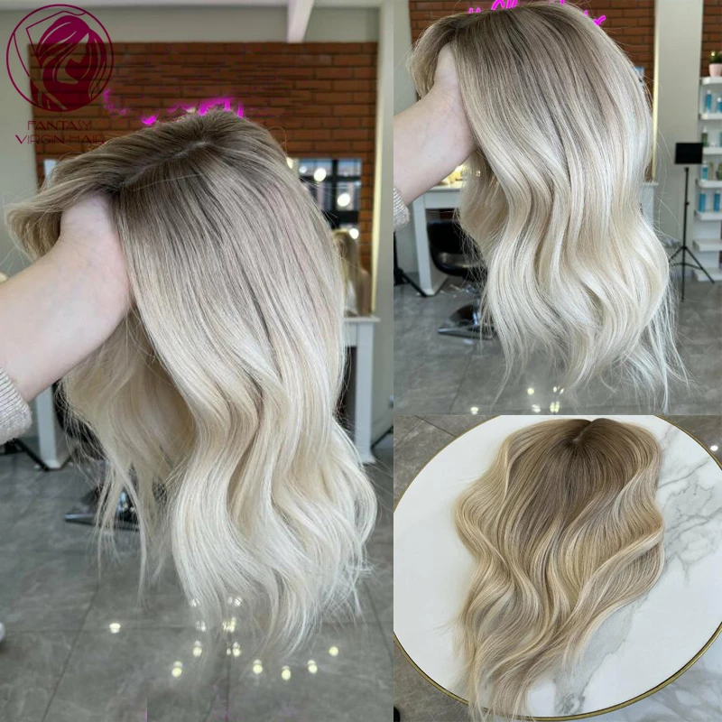 

New in Brazilian Human Hair Wig Sale Ombre Icy Blonde Lace Frontal Wigs Free Shipping 13x4 Loose Wavy Short Bob 100% Women Wig