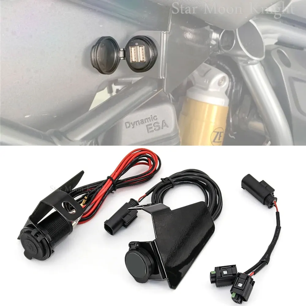 

Зарядное устройство с двумя Usb-портами для BMW R1200GS R1250GS Adventure R1250 GS
