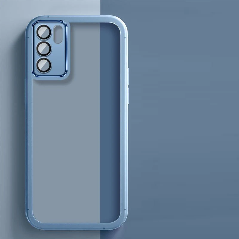 Sleek Protective Phone Case with Camera Lens Protector Cover