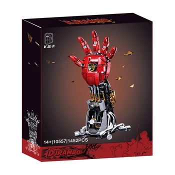 DISPONIBILE 10557 MOC Braccio Robotico Tecnico, Blocchi da Costruzione, Modello Assemblabile, Giocattoli Fai-da-Te per Ragazzi, Set Regalo di Natale