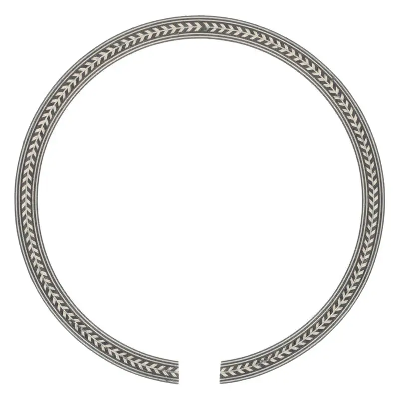 

Acoustic Guitar Rosette Circle Sound Hole Rosette Solid Veneer Decal Sticker Inlay For Classical Guitar Musical Instrument Parts