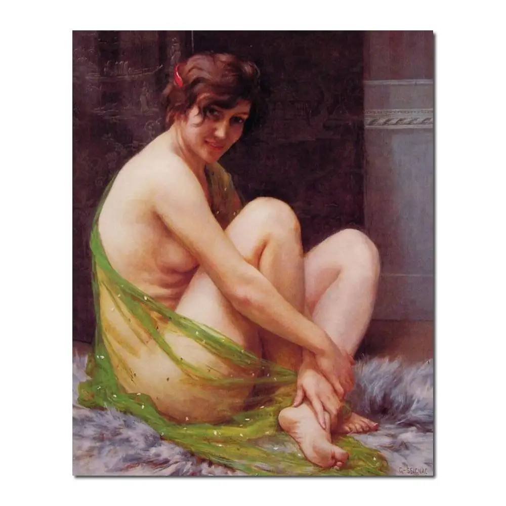 

Портрет абстрактный La caresseuse от Guillaume Seignac высокое качество ручной работы