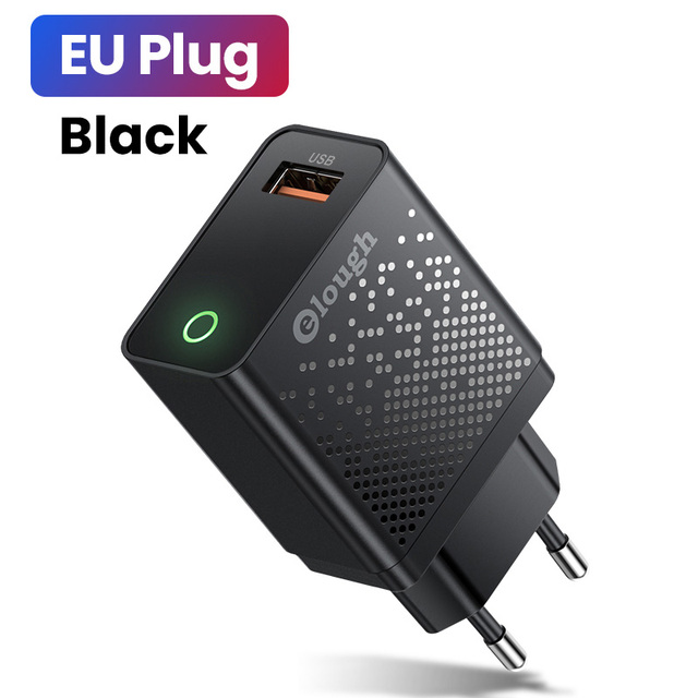 QC 3.0 USB Charger Fast Charging For iPhone Xiaomi Samsung Redmi LED Display Mobile Phone Wall Adapter Qucik Charge 3.0