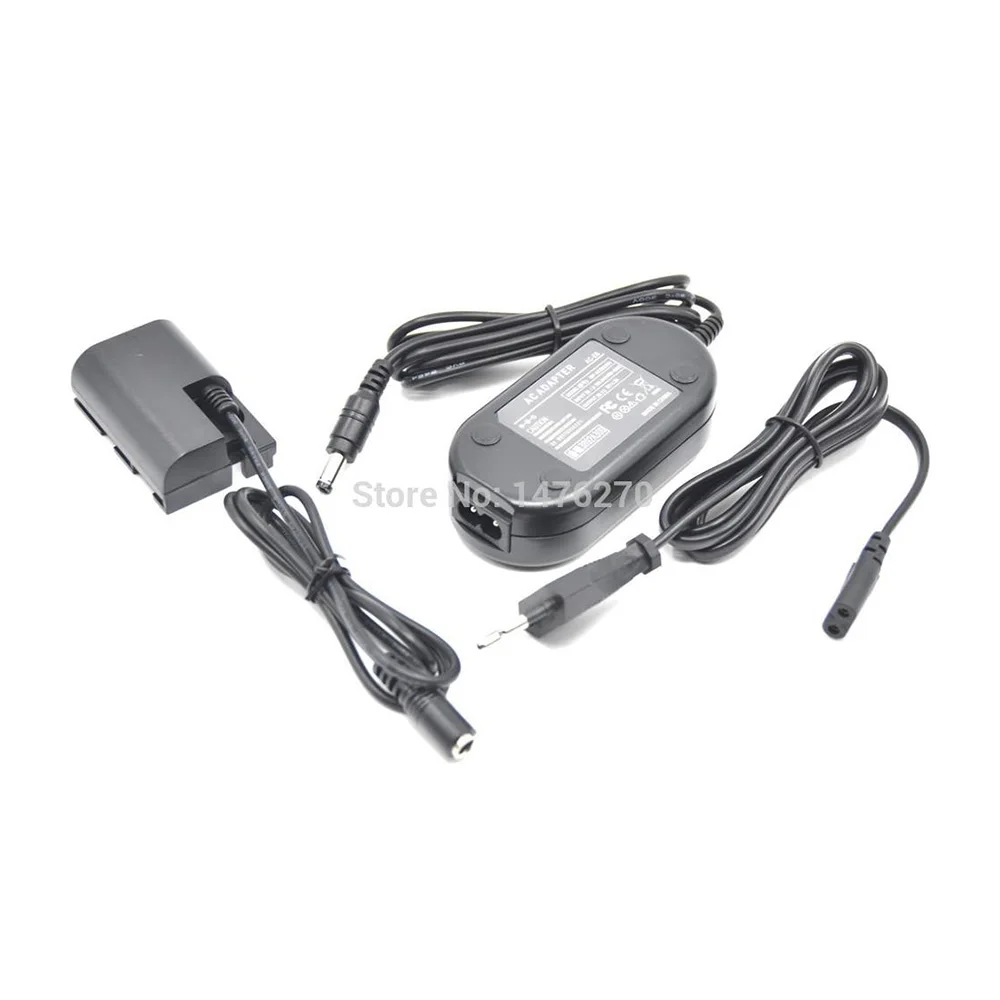 

ACK-E6 AC Power Adapter Supply+DR-E6 DC Coupler LP-E6 LPE6 Dummy Battery for Canon EOS 60D 6D 7D 5D Mark II III 5D2 5D3