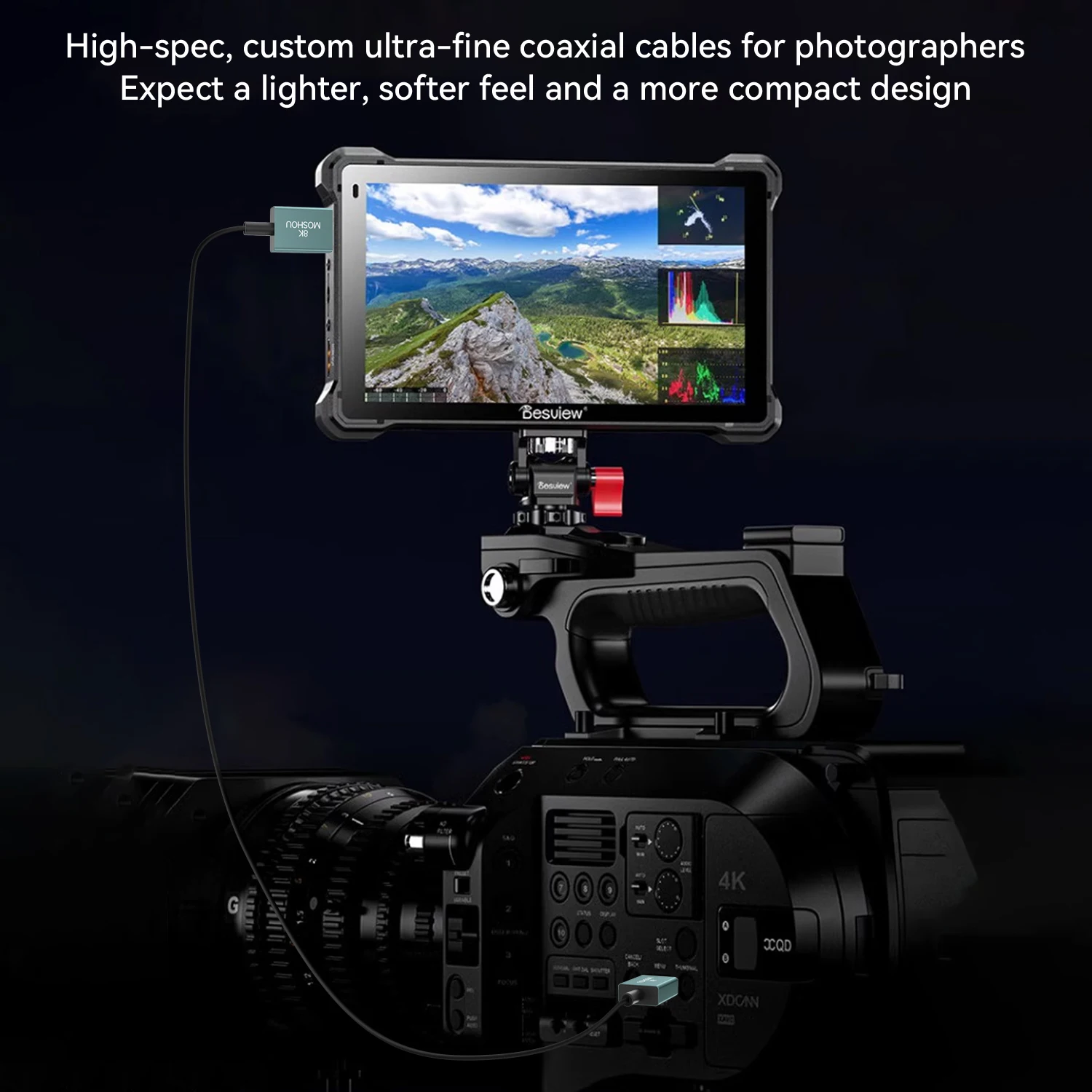 Ultra Thin 8K HDMI 2.1 Cable with 90 Degree Down Angle - Flexible Slim High-Speed Cord for Enhanced Viewing Experience