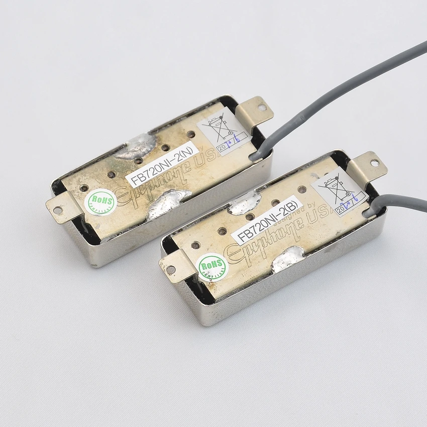 Captadores de Guitarra Conjunto Original Genuíno Epi Uptown Kat es Alnico Mini Humbucker 1 Eua - Image 2