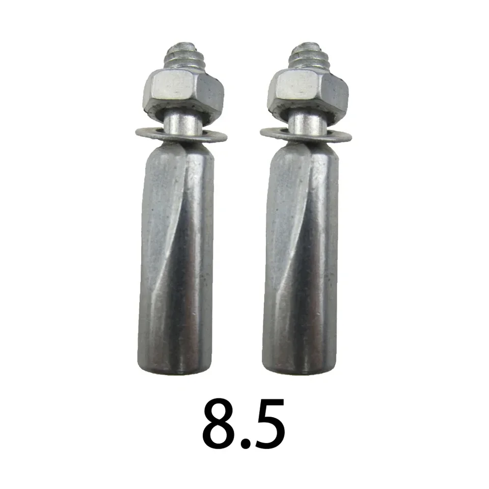 Kit Di 2 Pedivelle Per Bicicletta In Acciaio, Perni Da 8,5 Mm O 9,0 Mm Con Dadi E Rondelle, Per Movimento Centrale, Leggeri E Facili Da Montare