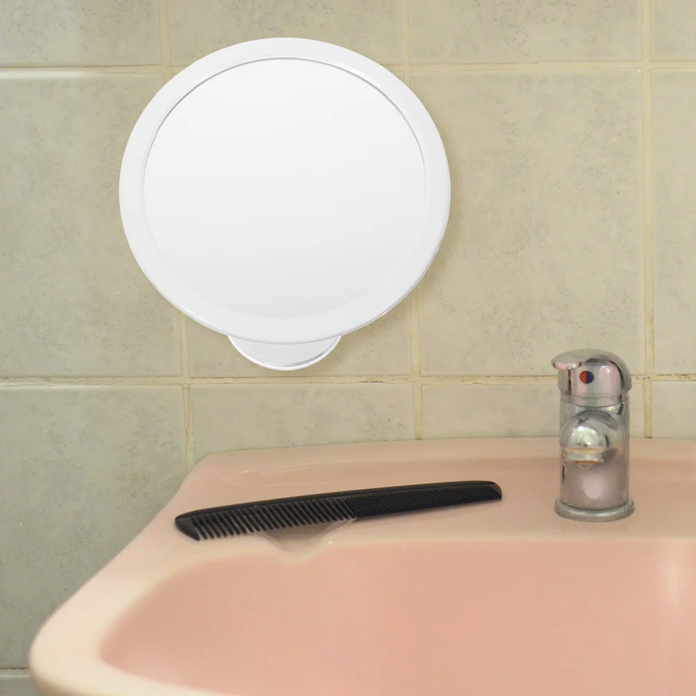

Bathroom Mirror Modern Wall Mounted Mirror Suction Cup Vanity Mirror for Home Bathroom Dormitory