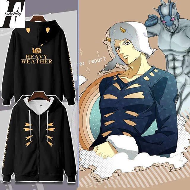 Sweatshirt Jojos Bizarre Adventure  Jojo Bizarre Adventure Clothing -  Hoodie - Aliexpress