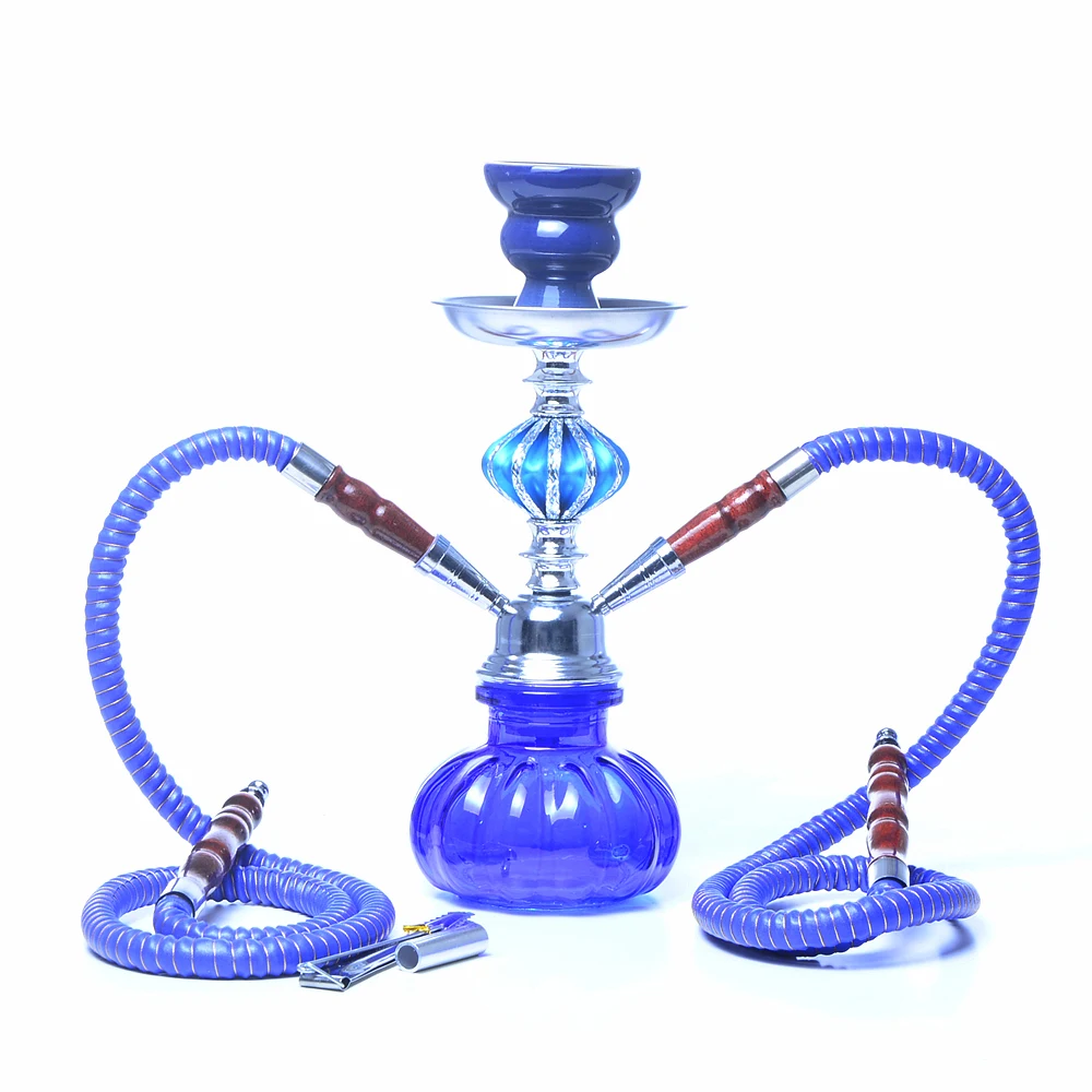 Small Shisha Pipe Hookah Set Water Pipe Sisha Chicha Narguile Cachimba  Shisha Completa Pipa Nargile Double Hoses Shisha Hookah - AliExpress