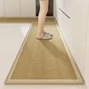 Long Kitchen Floor Mat Home Hallway Corridor Non-slip Carpet Soft Wear-resistant Antislip Foot Mats Bedroom Bedside Rug Alfombra 2