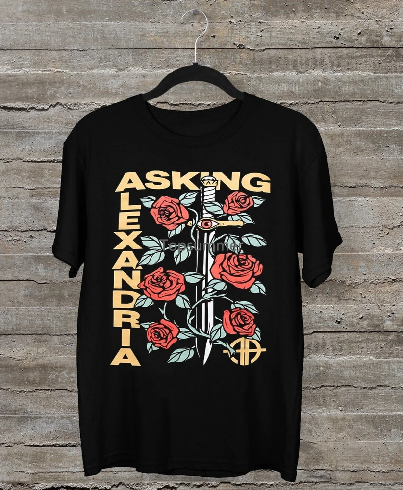 

New Asking Alexandria Band Cotton Black S-2345Xl Unisex T-Shirt Tm915