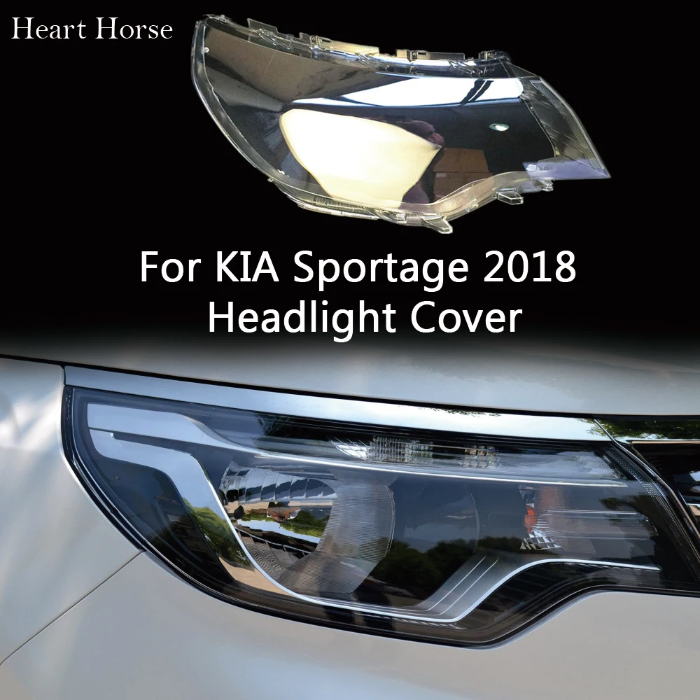 HeadlightGlassCoverForKIASportage2018HeadlightcoverLampshade