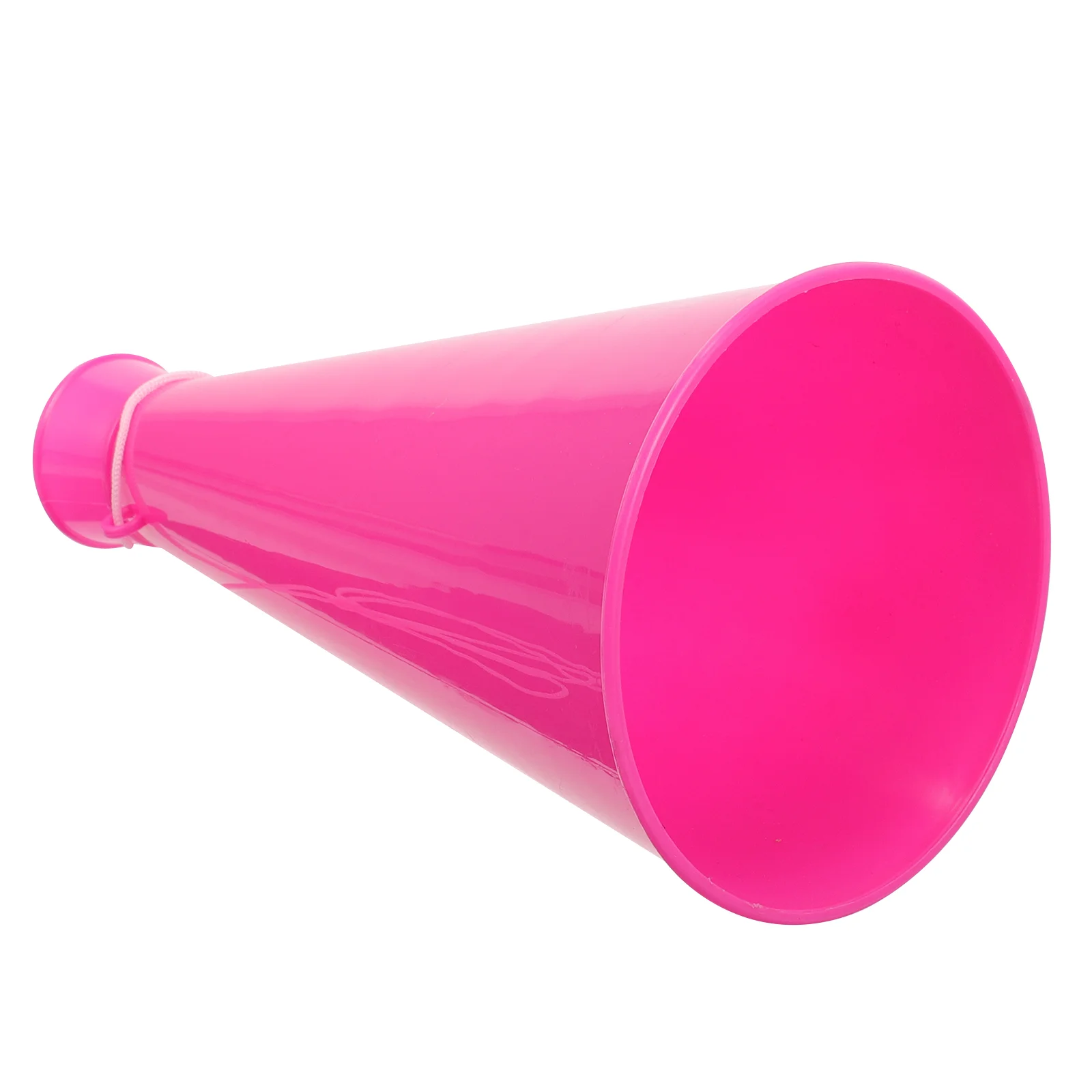 4pcs Cheer Megaphones Plastic Party Horns Green Toddler Toys Kids Cheering Props Portable Football Trumpet Mini