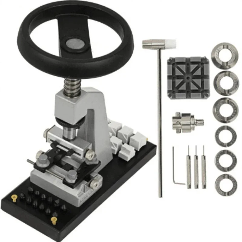 

5700 Adjustable Watch Case Back Opener Unlock Caseback Machine Screw Oyster Style Watch Repair Tool Kit for Watchmakers