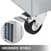 Round Pan Ice Cream Machine Double Barrel Commercial Stainless Steel Yogurt Rolls Maker 4