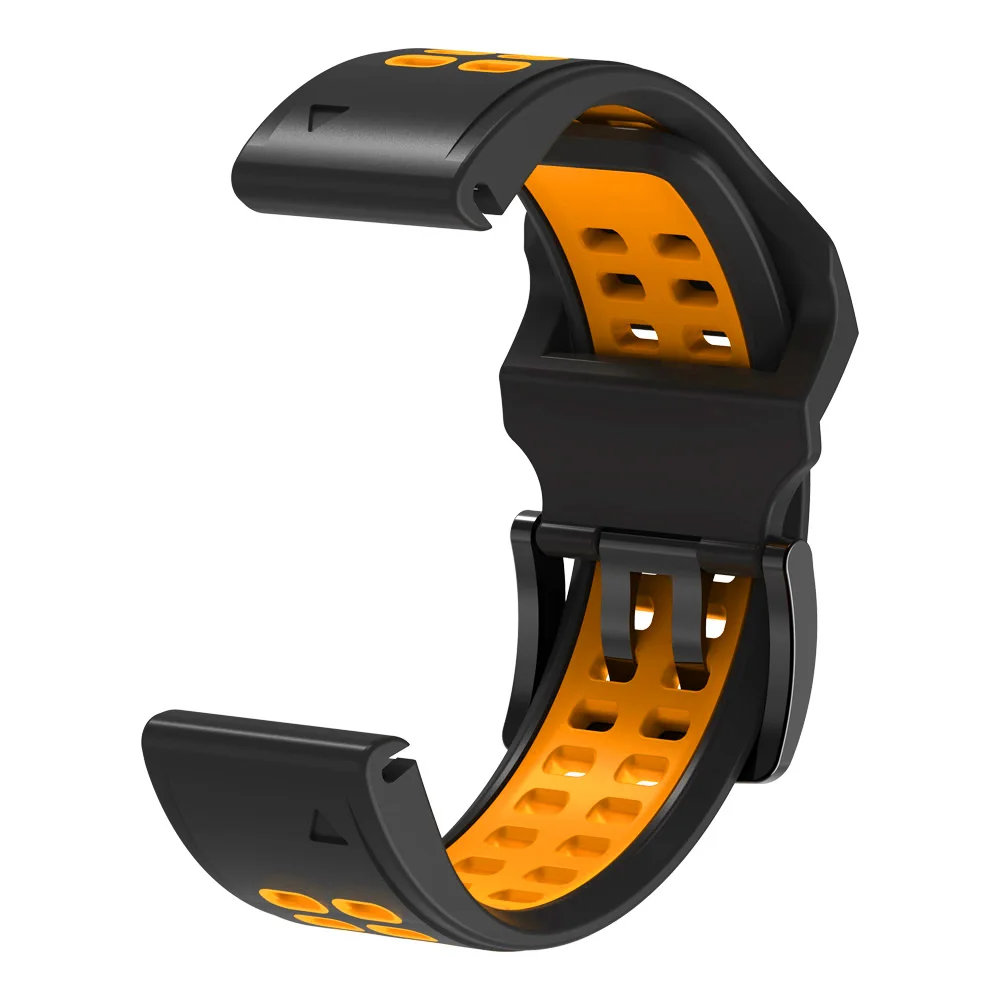 Premium Silicone Watch Band with Quick Release Mechanism - Versatile Strap for Sports and Everyday Use