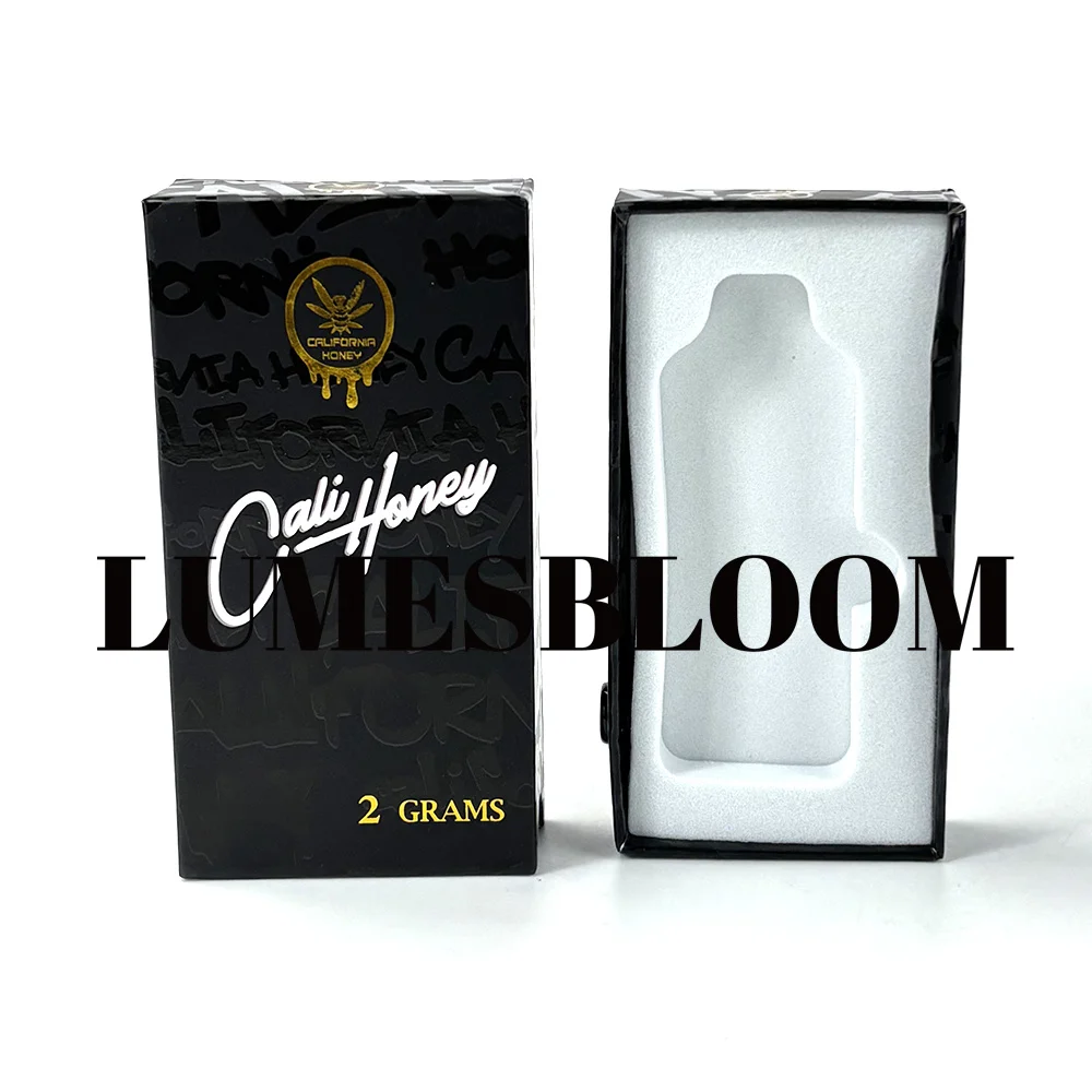 Cali Boş Kartuş Saklama Kutuları 1ml Çocuk Korumalı Karton Spone Koruma Ambalajı 2ml Tankı Calihoney Kılıfı Büyük Ekran Kutusu