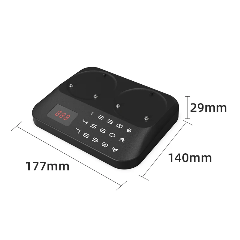 JT-P90 wireless fast Food restaurant pager system waterproof vibrating buzzer for guest queuing coasters and order call