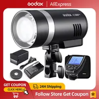 Godox AD300Pro Outdoor Flash Light 300Ws TTL 2.4G 1/8000 HSS with Battery for Canon Nikon Sony Fuji Olympus Pentax 1