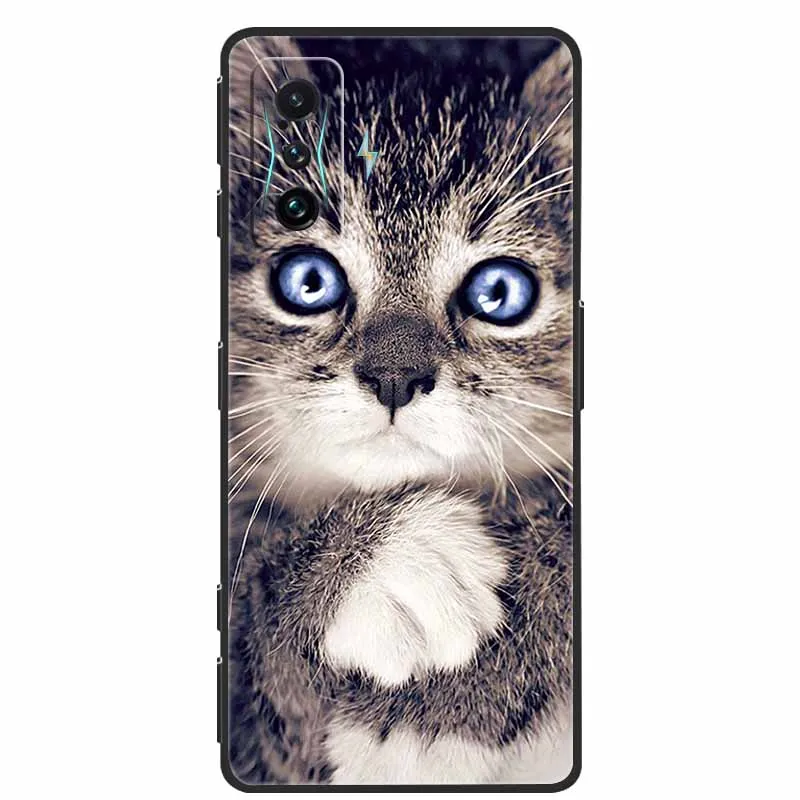 Protective Animal Design Soft TPU Silicone Bumper Phone Case for Xiaomi Redmi K50 Gaming Edition