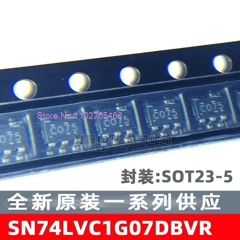 

20 шт./лот SN74LVC1G07DBVR SOT23-5 DBV SN74LVC1G07DBVT