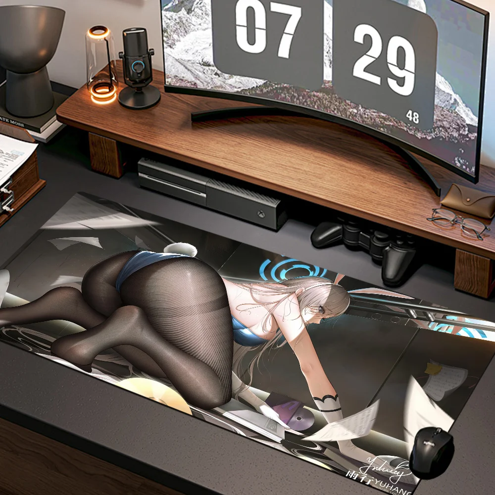 

Sexy anime Girl Mousepad Desk Mat Laptop Pad Anime Xxl Gaming Accessories Mousepad Company Notebook Gamer Computer Table Carpet