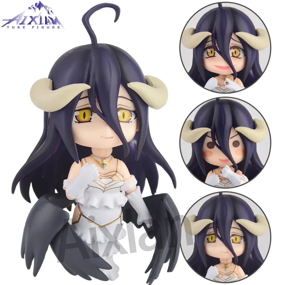 

10cm Q Version Anime Figure Albedo #631 #642 PVC Action Figure Victim Figurine Collectible Model Toys Kid Gift