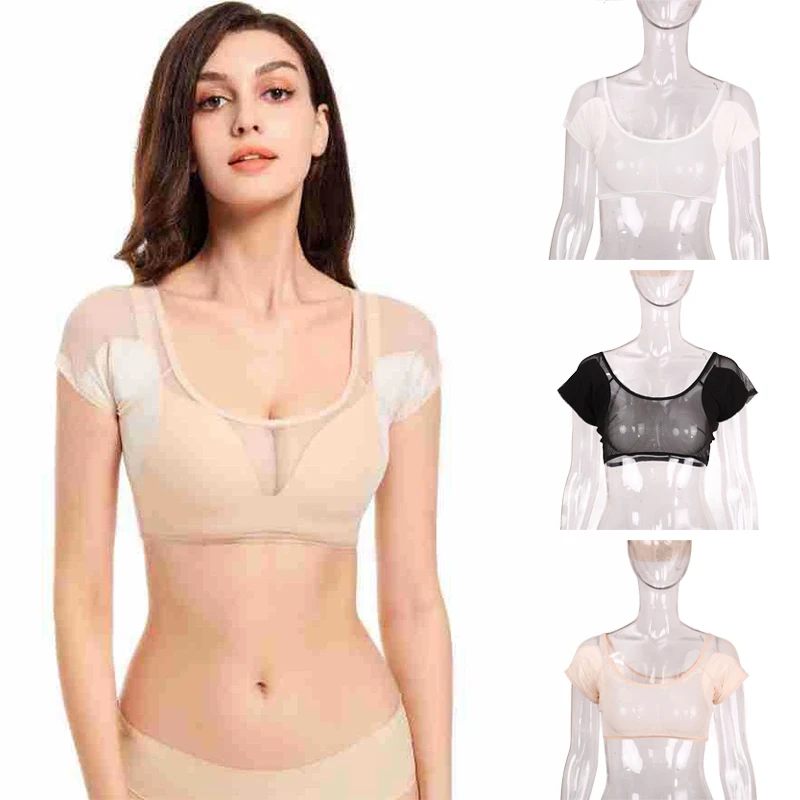 

Thin Mesh Yarn S/M/L/XL Underarm Sweat Absorbent Pad Vest Enlarged Triangular Cotton Pad Underarm Sweat Absorbent Deodorant