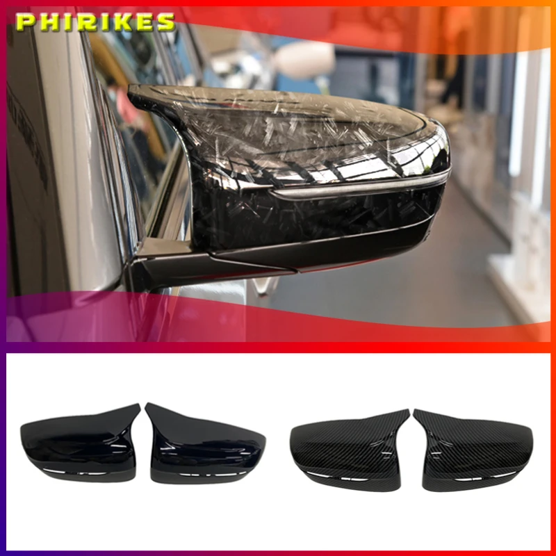 

Боковые крылья зеркала заднего вида для BMW 4 5 7 8 серии G11 G12 G14 G15 G16 G22 G23 G24 G30 G31 G38 ABS глянцевый черный