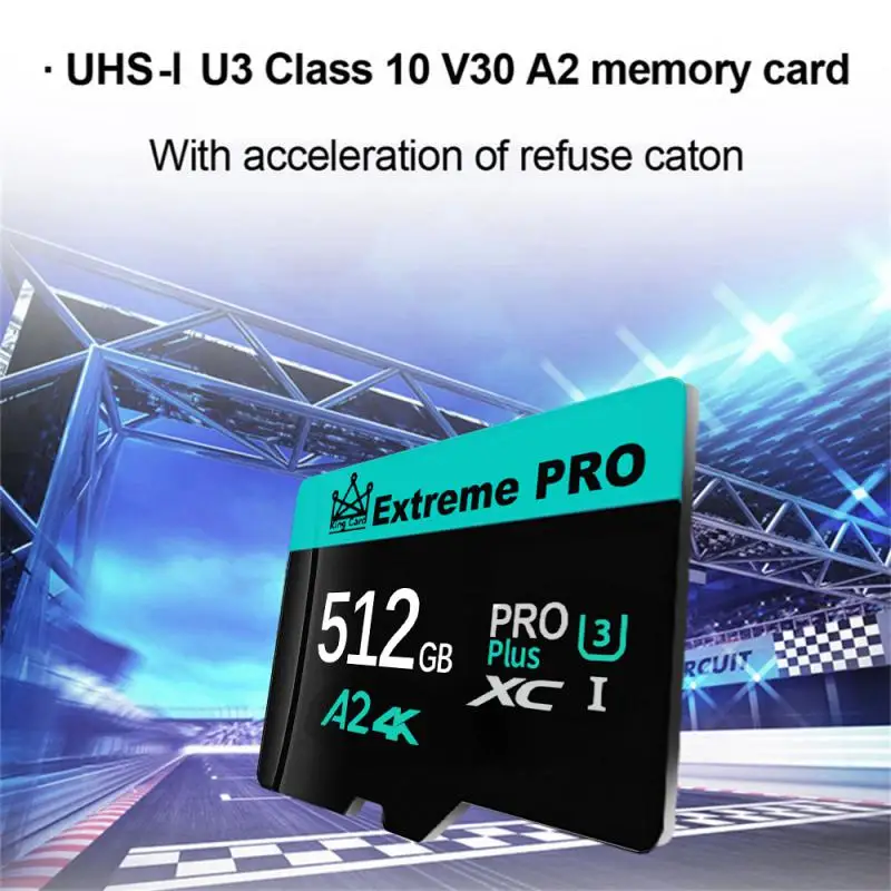 Memory Card 2TB 1TB 512GB 256GB 128GB With Free Adapter Class 10 SD/TF Card Flash Memory Expanded Storage For Phones