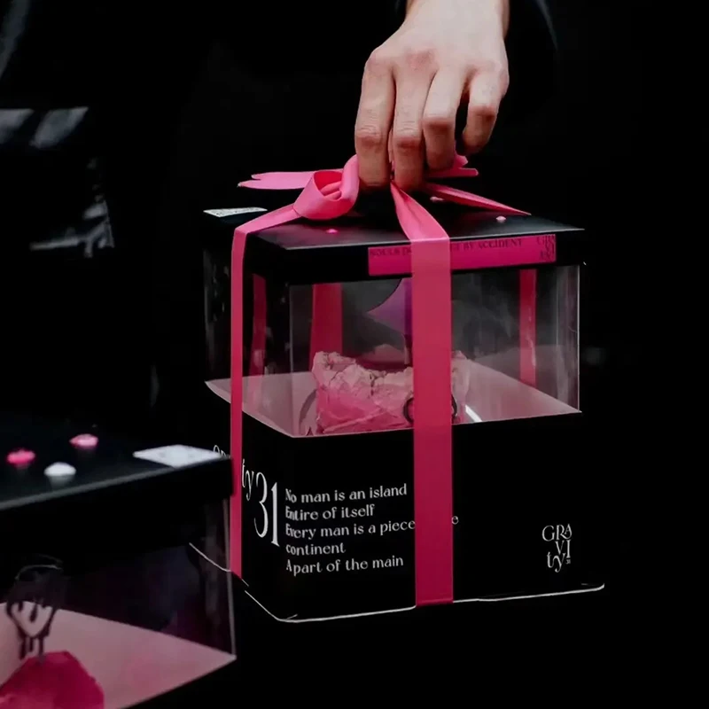 7 Inch Transparent Cake Box, Large Birthday Cake Packaging Boxes with Clear Window, DIY... - SKU TCB00839 - UGI Packaging