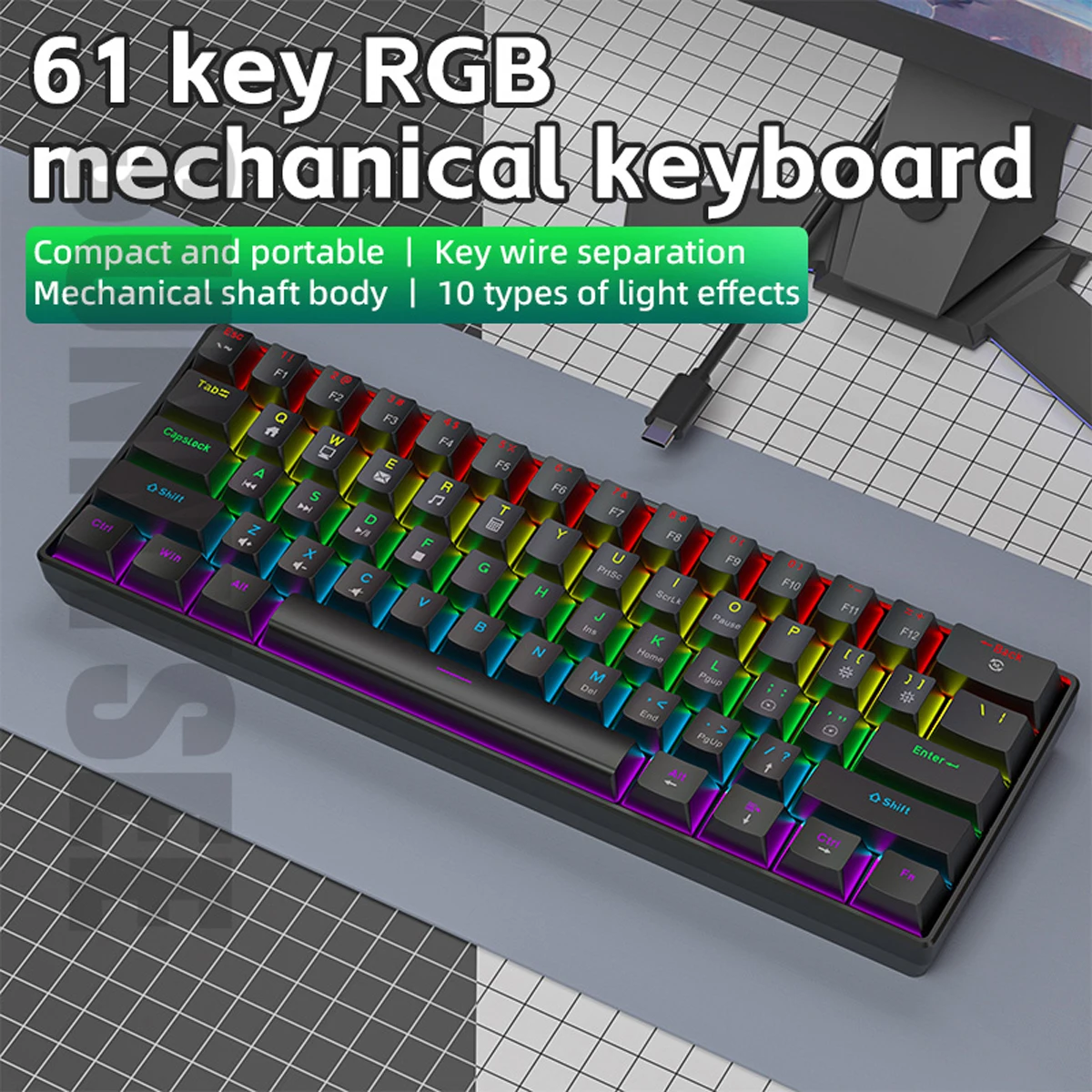 K61 RGB Mechanical Keyboard 5