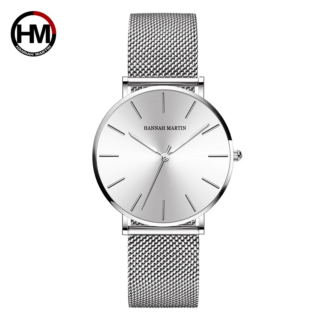 Women Watches Electronic Watch Women Bracelet Watch Luxury Brand Quartz Ladies Dresses Wrist Watches Silver Steel Mesh Female Watch 36mm Waterproof Clock Xfcs