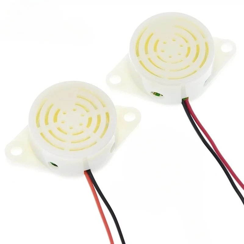 1/2/5/10 PCS SFM-27 95DB 알람 DC 3-24V 12V 전자 버저 경고음 간헐적 연속 경고음