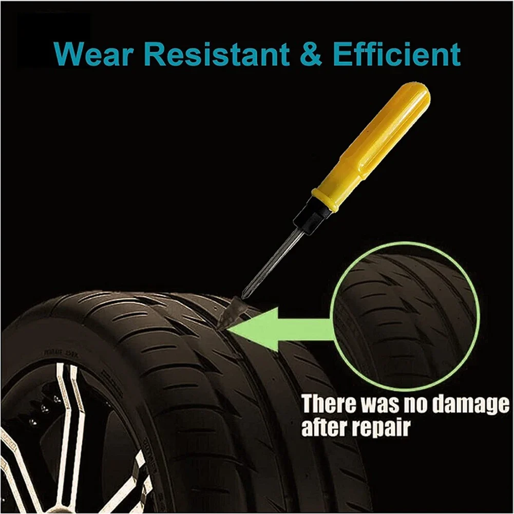 

10/40/41pcs Self-service Tubeless Rubber Tire Puncture Repair Tools Vacuum Tyre Repair Nail Universal Motorcycle Car Trucks Bike