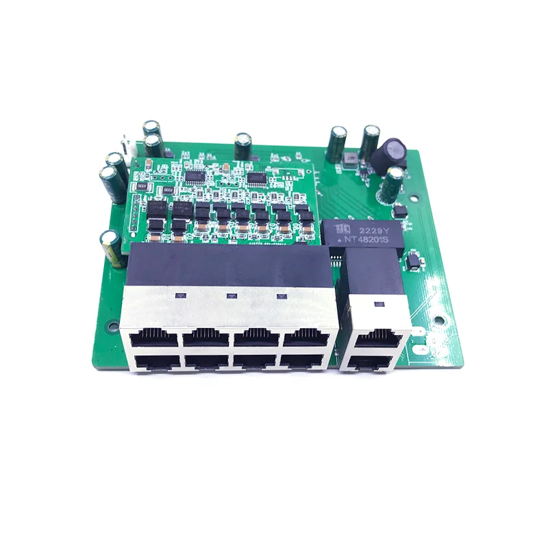Porta 802 10 100 1000m 3af at Poe 48v 60w125w ou Porta 802 3bt Class8 Poe 48v 400600w com Portas Uplink Nvr 10 - Imagem 6