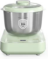 Electric Dough Maker with Weighing Function,5.2QT Dough Mixer with Ferment Function,Household Bread Maker Kitchen Flour 1