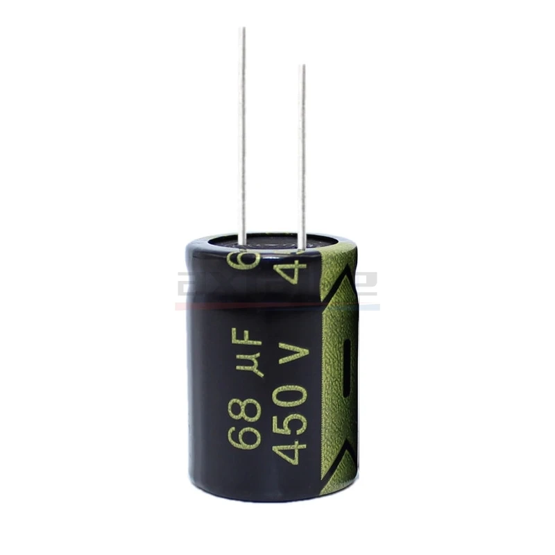 Aluminum electrolytic capacitor 68UF 50V 100V 250V 400V 450V 6*12/10*13/13*25/16*25MM DIP 10/20PCS electrolytic capacitor,aluminum electrolytic capacitor