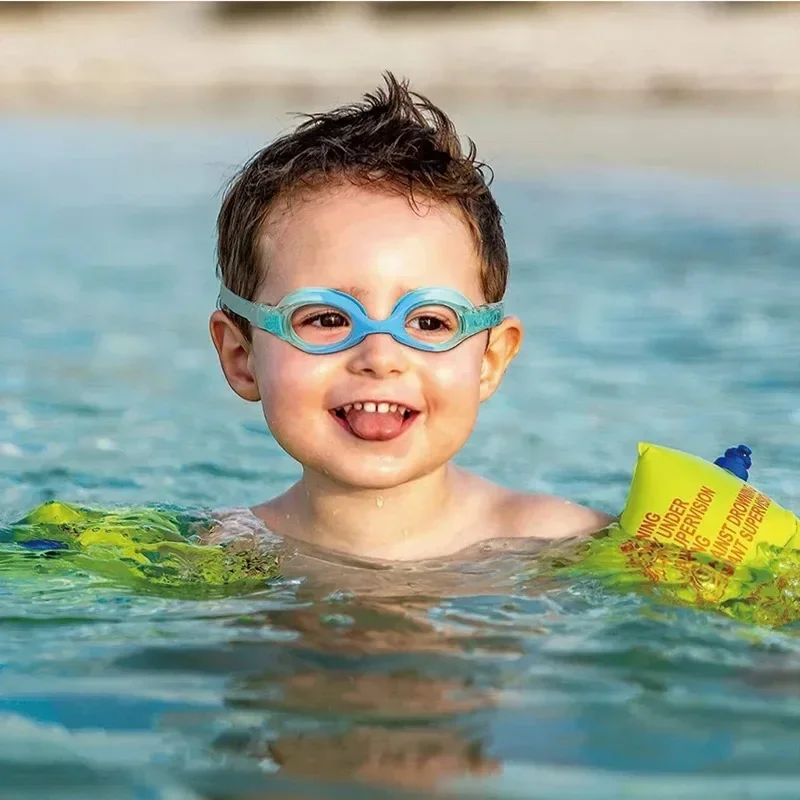Swimming Goggles for Kids Waterproof Anti Fog UV Children Professional Colored Lenses Eyewear Swimming Accessories Glass Eyewear 6