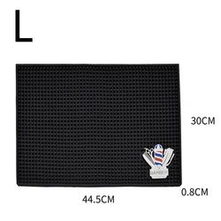 Barber Tools Non - Slip Waterproof Insulation Mat for Hairdressing Essentials (L)