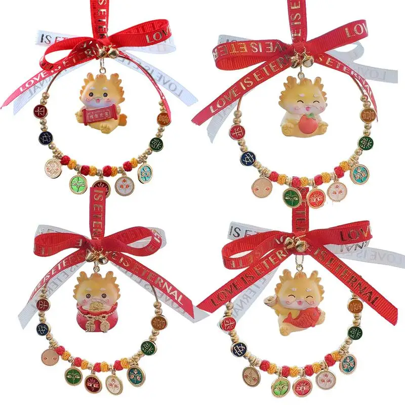 

Креативный автомобильный кулон, автомобильный кулон на Лунный Новый год, миниатюрный автомобильный аксессуар, китайский новый год, фотоэлемент для автомобиля, магазина рабочего места