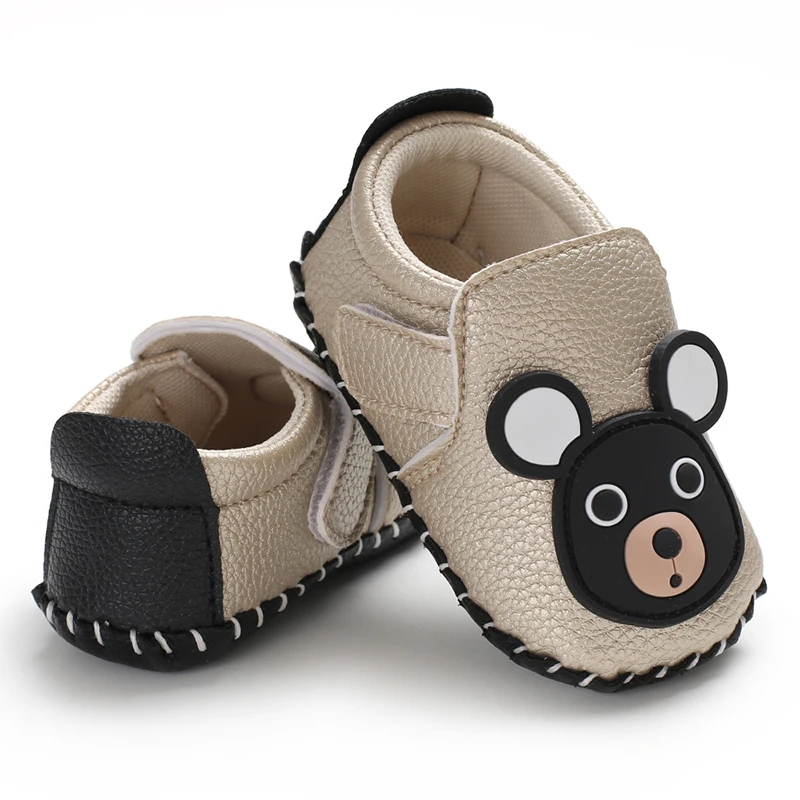 Baby Walking Shoes Golden Baby First Walkers Shoes Gold Princess Shoes Comfortable Soft Soled Non Slip Walking Shoes Pre-Walkers