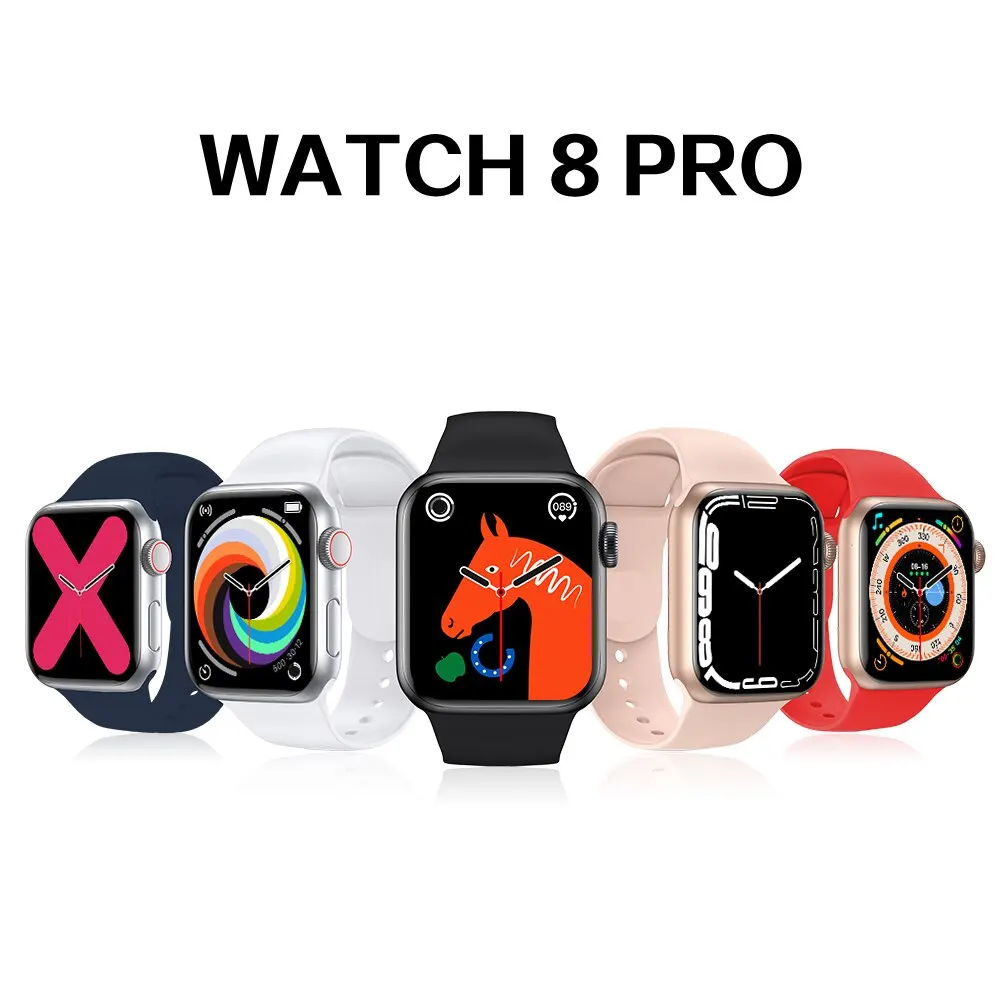 IWO 13 Max X8 Smartwatch Bluetooth Llamada Cronómetro Monitor De