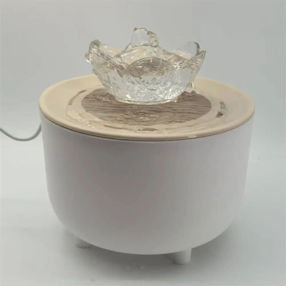 애견용품 반려동물 자동 필터 USB 전기 음소거 고양이 술꾼 그릇, 1200mL 재순환 필터, 고양이 물 디펜서