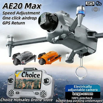 AE20 Drone Telecomando Motore Brushless Schermo Sollevamento Evitamento Ostacoli GPS Posizionamento Intelligente Velivolo di Controllo Remoto
