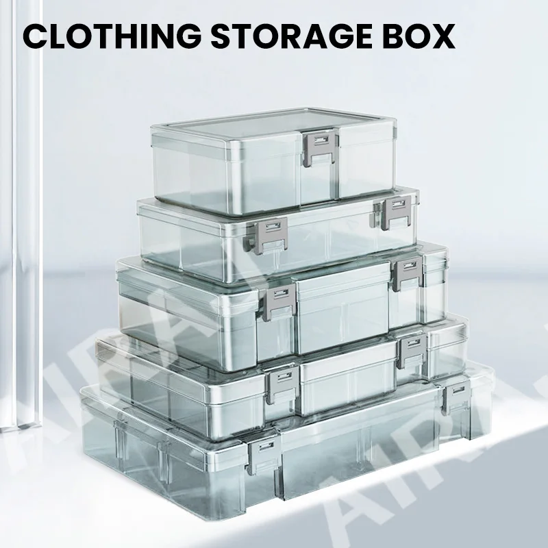 AIRAJ Fishing Accessories Tool Storage Box Parts Storage Box Storage Organizer Box Fishing Tackle Box Large Capacity Fish Hook Lure Fake Bait Supplies