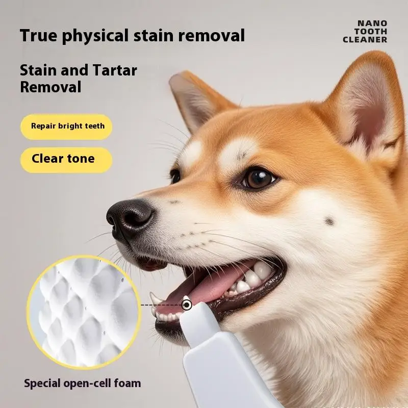 3/6Pcs Pet Nano Dental Tücher Hund Zahnstein Reinigung Entfernung Zahn Mundgeruch Zähne Reinigung Haustier Katze Hund dental Reinigung Liefert – Detail 2